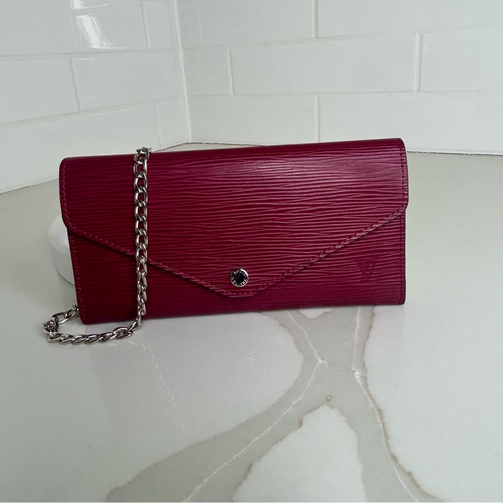 Louis Vuitton Portefeuille Josephine Epi Long Wallet